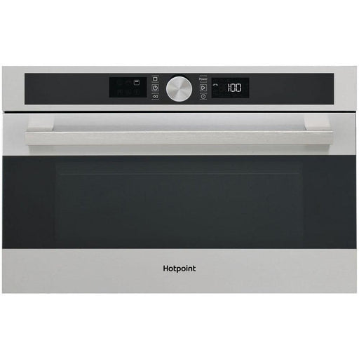 Hotpoint MD 554 IX H Built In Microwave & Grill - Stainless Steel - Unbeatable Bathrooms