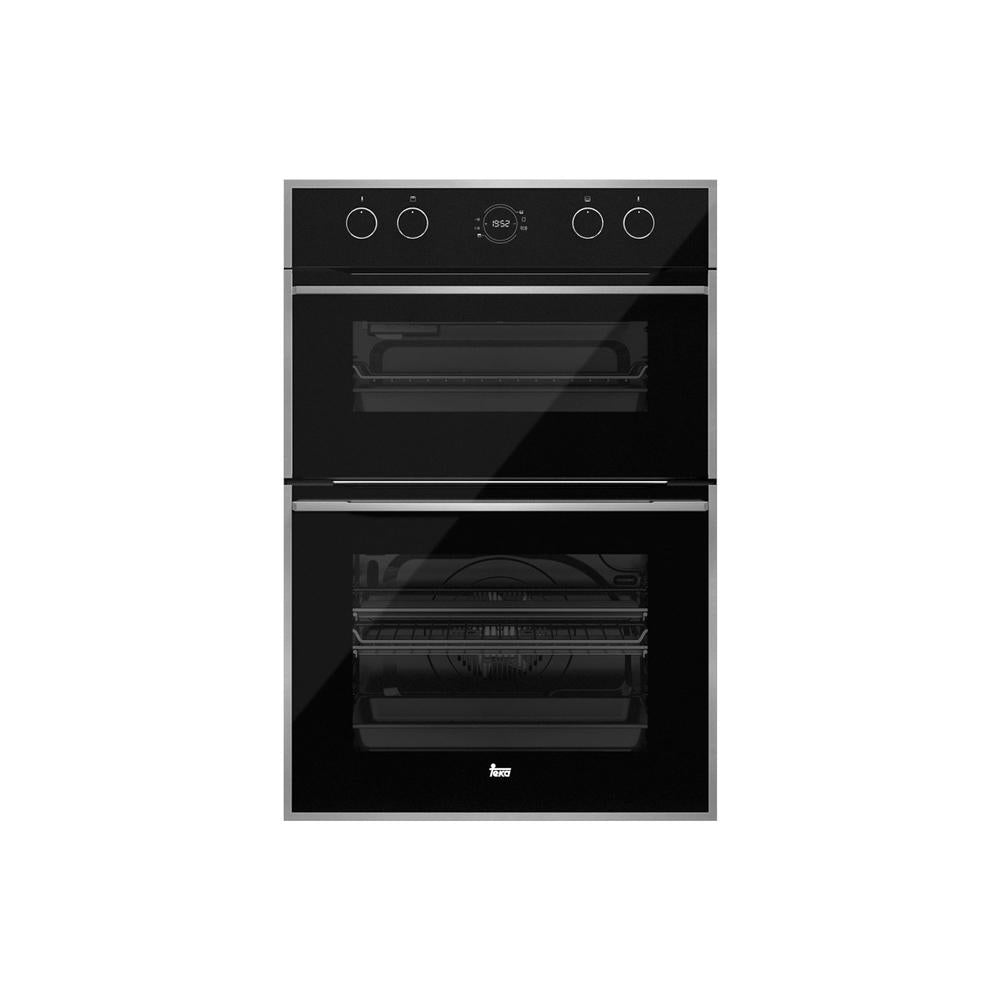 Teka HLD 890 Built In Double Electric Oven - Stainless Steel - Unbeatable Bathrooms