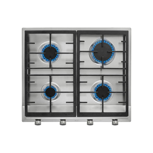 Teka EX 60.1 4G AI AL CI 60cm Gas Hob - Stainless Steel - Unbeatable Bathrooms