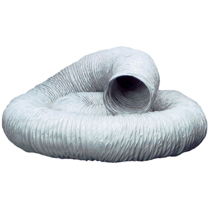 Manrose 100mm Flexible Ducting - White - Unbeatable Bathrooms