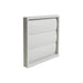 Manrose 100mm Gravity Shutter Dual Fitting Grille - White - Unbeatable Bathrooms