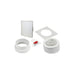 Manrose Round Hose Gravity Kit (1m) - White - Unbeatable Bathrooms