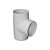 Manrose Round T-Piece Connector - White - Unbeatable Bathrooms