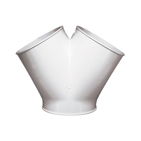 Manrose Round Y-Piece Connector - White - Unbeatable Bathrooms