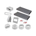 Manrose 100mm x 3m Flat Channel Ducting Kit - Unbeatable Bathrooms
