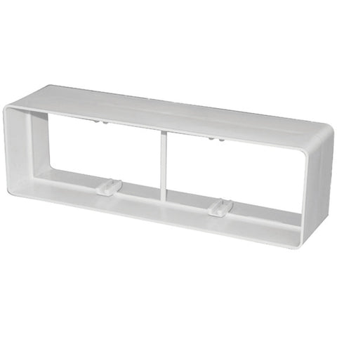 Manrose Flat Channel Connector - White - Unbeatable Bathrooms