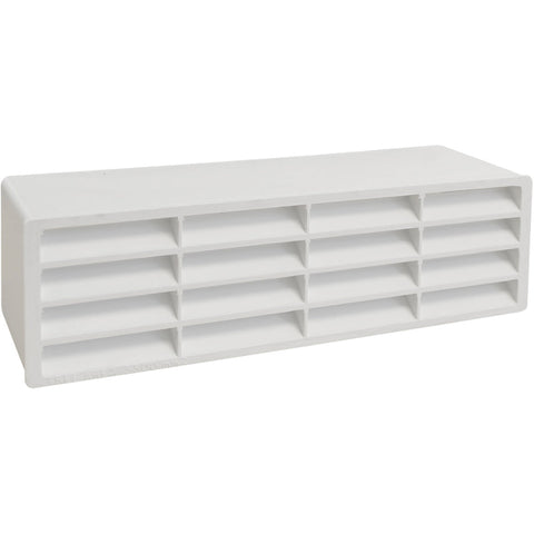 Manrose Slimline Airbrick Horizontal Louvre - White - Unbeatable Bathrooms