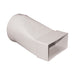 Manrose Round to Rectangular Adaptor - White - Unbeatable Bathrooms