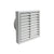 Manrose Fixed Louvre Grille - White - Unbeatable Bathrooms