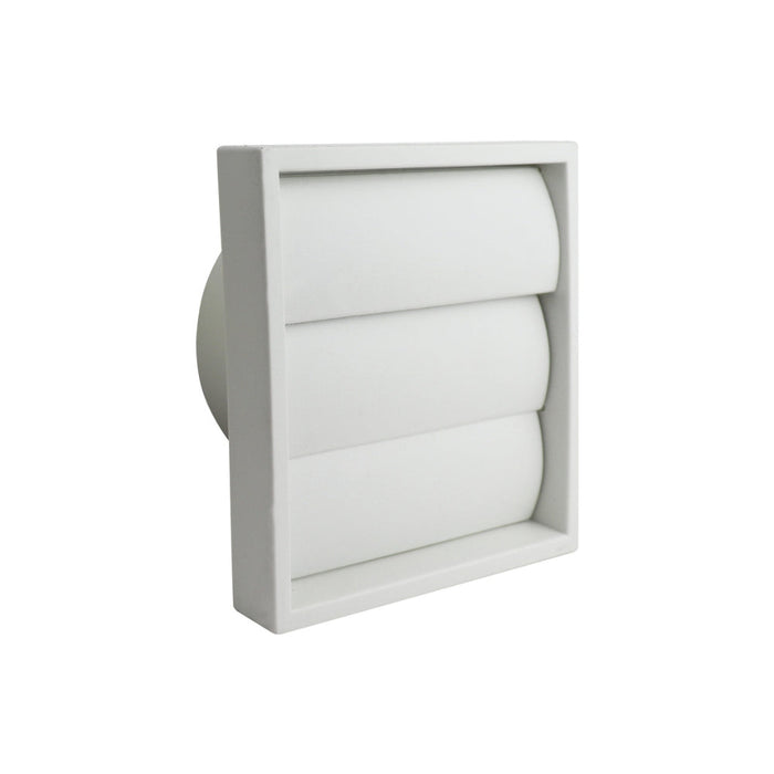 Manrose Gravity Shutter Grille - White - Unbeatable Bathrooms