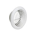 Manrose Internal Circular Grille - White - Unbeatable Bathrooms