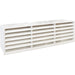 Manrose 204 x 60mm Slimline Airbrick Low Resistance - White - Unbeatable Bathrooms