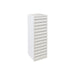 Manrose 204 x 60mm Slimline Airbrick Vertical Louvre - White - Unbeatable Bathrooms