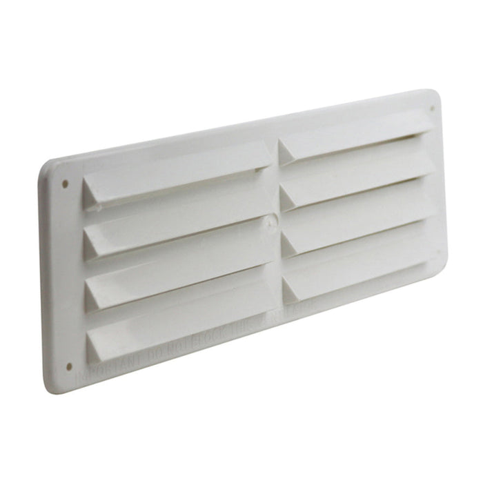 Manrose Fixed Louvre Vent - White - Unbeatable Bathrooms