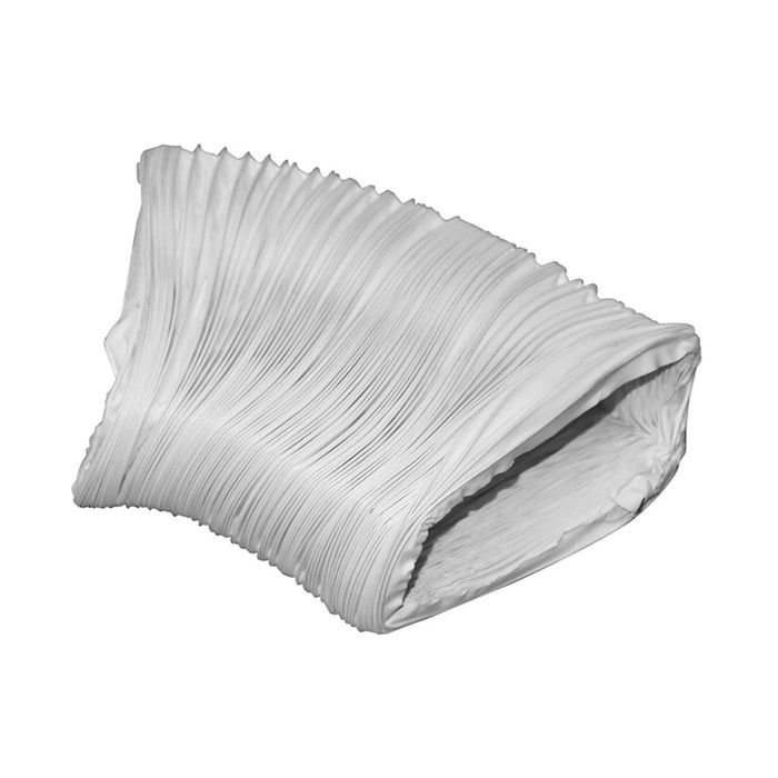 Manrose Rectangular PVC Flexible Ducting (3m) - White - Unbeatable Bathrooms