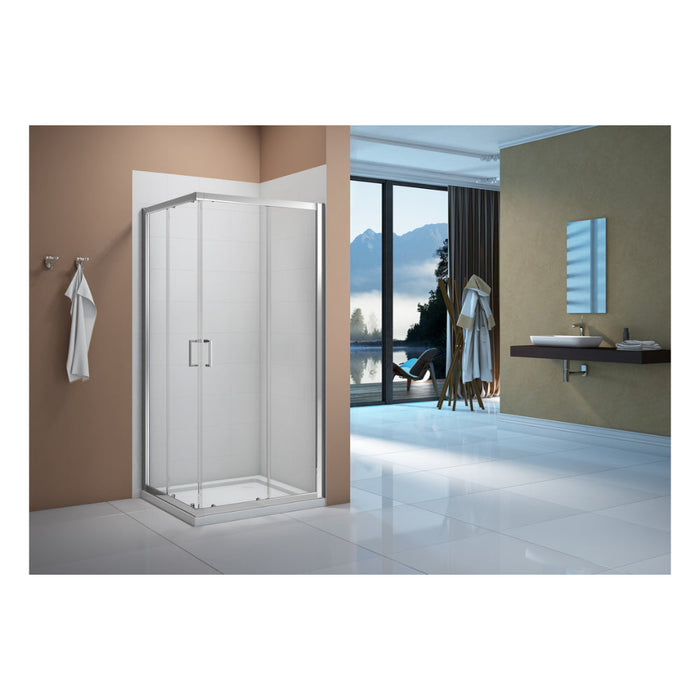 Merlyn Vivid Boost Corner Entry - Unbeatable Bathrooms