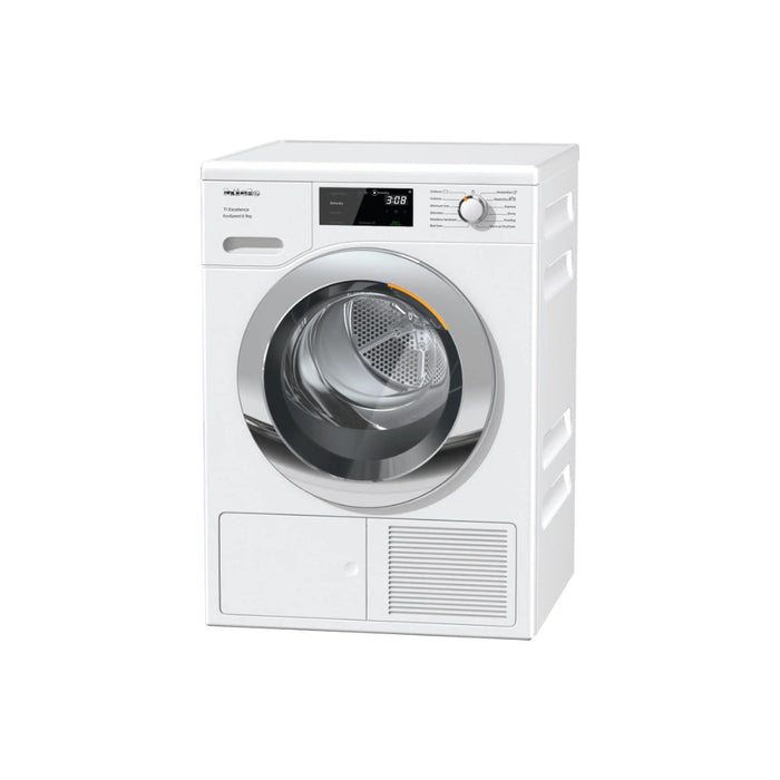 Miele TEH 785 WP F/S 9kg Heat Pump Condenser Dryer - White - Unbeatable Bathrooms