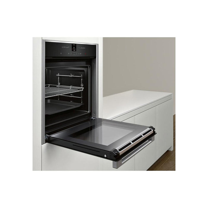 Neff N70 B27CR22N1B Built In Single Pyrolytic Oven - Stainless Steel - Unbeatable Bathrooms