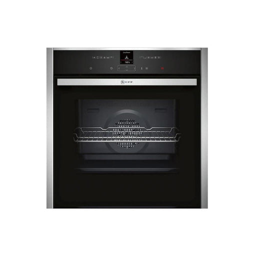 Neff N70 B27CR22N1B Built In Single Pyrolytic Oven - Stainless Steel - Unbeatable Bathrooms