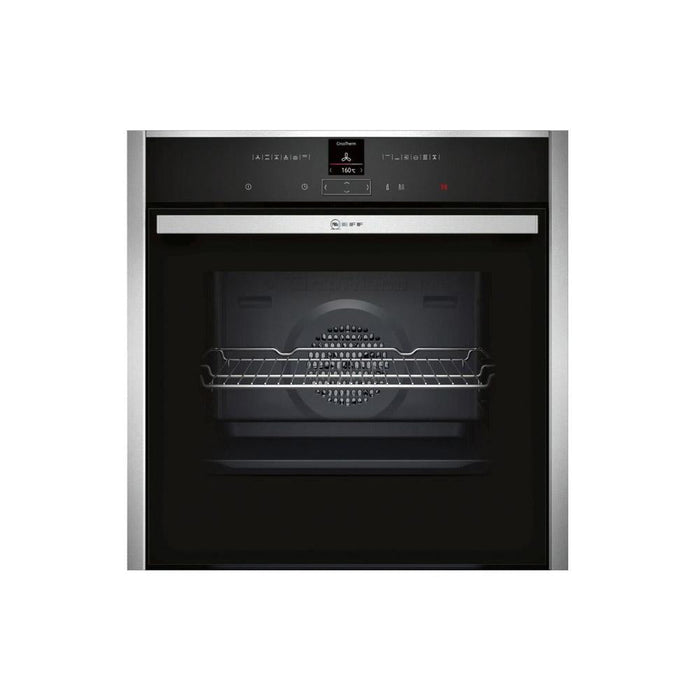 Neff N70 B27CR22N1B Built In Single Pyrolytic Oven - Stainless Steel - Unbeatable Bathrooms
