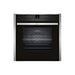Neff N70 B47VR32N0B Built In Single Slide&Hide&reg; Electric Oven with VarioSteam - Stainless Steel - Unbeatable Bathrooms