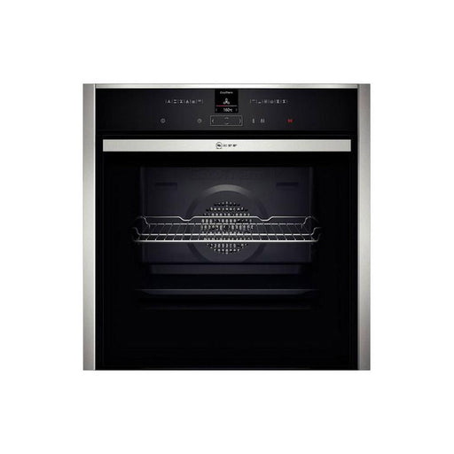Neff N70 B57CR22N0B Built In Single Slide&Hide&reg; Pyrolytic Oven - Stainless Steel - Unbeatable Bathrooms