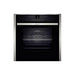 Neff N70 B57CR22N0B Built In Single Slide&Hide&reg; Pyrolytic Oven - Stainless Steel - Unbeatable Bathrooms
