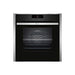 Neff N90 B58CT68H0B Built In Single Slide&Hide&reg; Pyrolytic Oven - Stainless Steel - Unbeatable Bathrooms