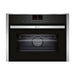 Neff N90 C17FS32H0B Built In Compact Electric Oven with FullSteam - Stainless Steel - Unbeatable Bathrooms