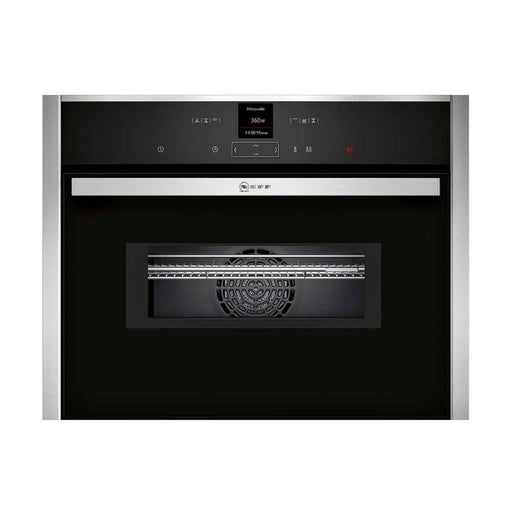 Neff N70 C17MR02N0B Built In Compact Oven with Microwave - Stainless Steel - Unbeatable Bathrooms