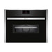 Neff N90 C27MS22H0B Built In Compact Pyrolytic Oven & Microwave - Stainless Steel - Unbeatable Bathrooms