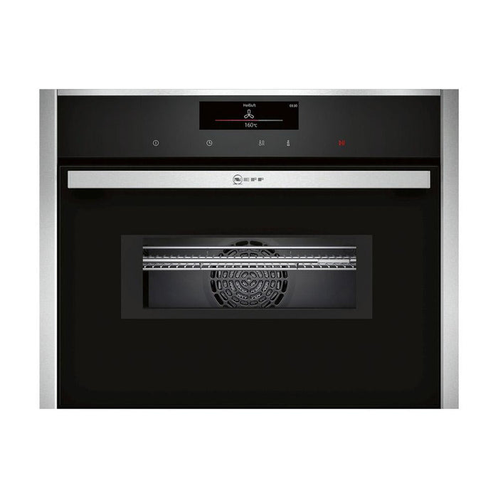 Neff N90 C28MT27H0B Built In Compact Pyrolytic Oven & Microwave - Stainless Steel - Unbeatable Bathrooms