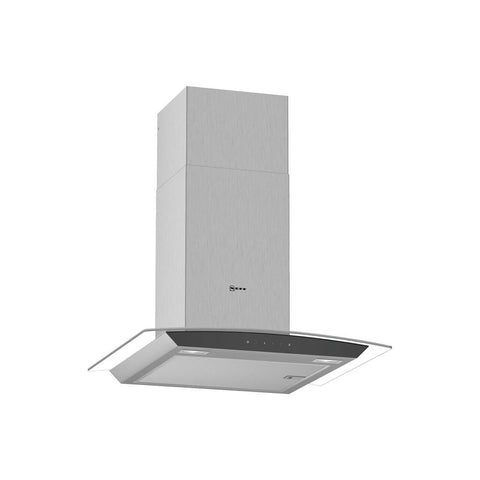 Neff N50 Curved Glass Chimney Hood - Stainless Steel - Unbeatable Bathrooms
