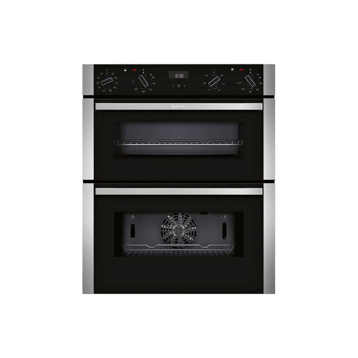Neff N50 J1ACE4HN0B Built Under Double Electric Oven - Stainless Steel - Unbeatable Bathrooms