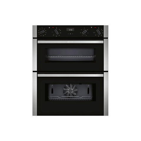 Neff N50 J1ACE4HN0B Built Under Double Electric Oven - Stainless Steel - Unbeatable Bathrooms