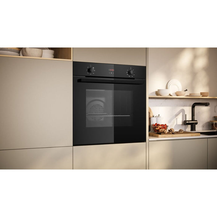 Neff N30 B1DCC0AK3B Single Electric Oven - Black - Unbeatable Bathrooms