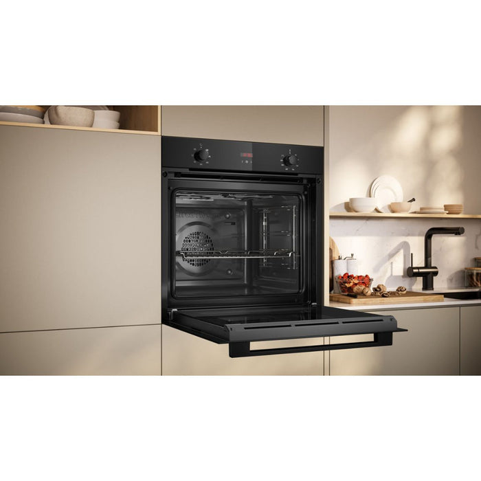 Neff N30 B1DCC0AK3B Single Electric Oven - Black - Unbeatable Bathrooms