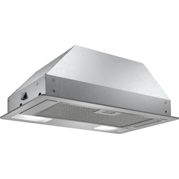 Neff N30 D51NAA1C0B 53cm Canopy Hood - Silver - Unbeatable Bathrooms