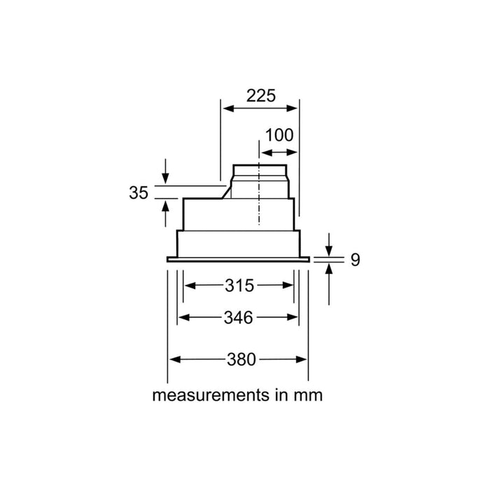 Neff N30 D5655X1GB Canopy Hood - Metallic Silver - Unbeatable Bathrooms