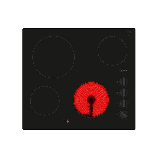 Neff N30 T16NKE0L 60cm Ceramic Hob - Black - Unbeatable Bathrooms