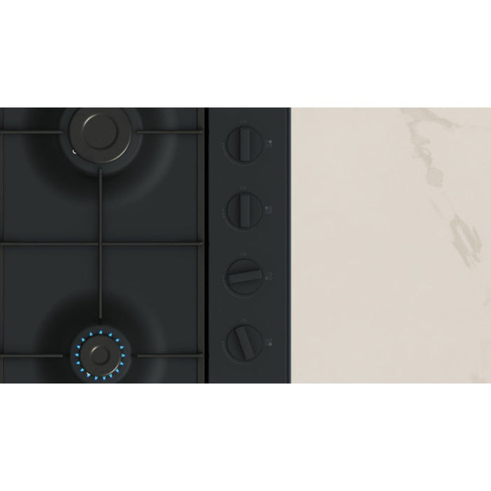 Neff N30 T26BKP6S0 60cm Gas Hob - Black - Unbeatable Bathrooms