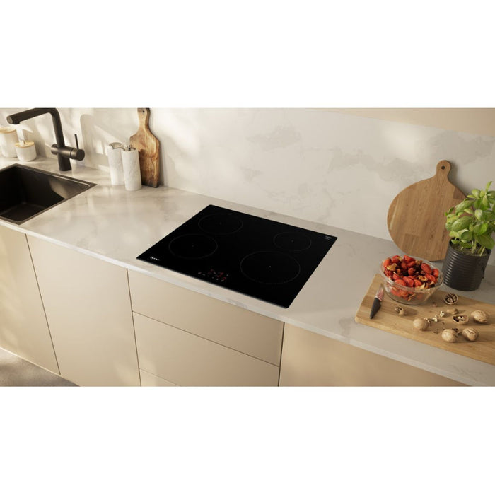 Neff N30 T36FBE1L0G 60cm Induction Hob - Black - Unbeatable Bathrooms