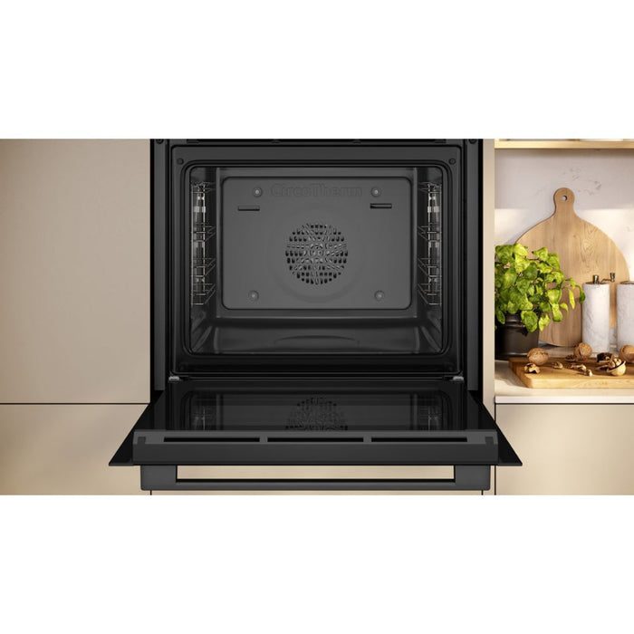 Neff N50 B1ACE4AG3B Single Electric Oven - Graphite Grey - Unbeatable Bathrooms