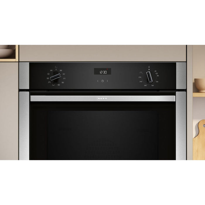 Neff N50 B3ACE4AG3B Single Slide&Hide Electric Oven - Unbeatable Bathrooms