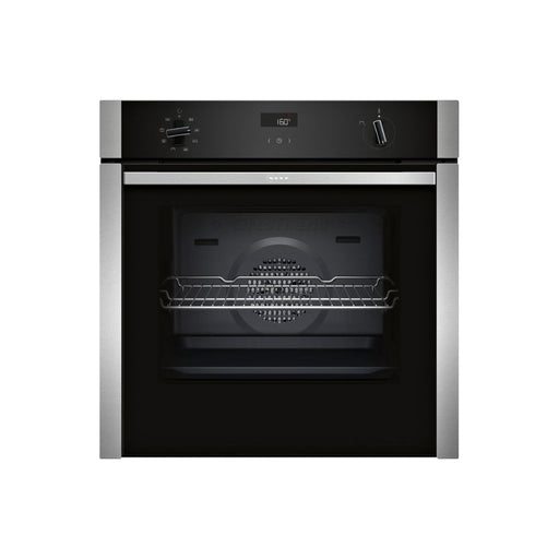 Neff N50 B4ACF1AN3B Single Slide&Hide Electric Oven - St/Steel - Unbeatable Bathrooms