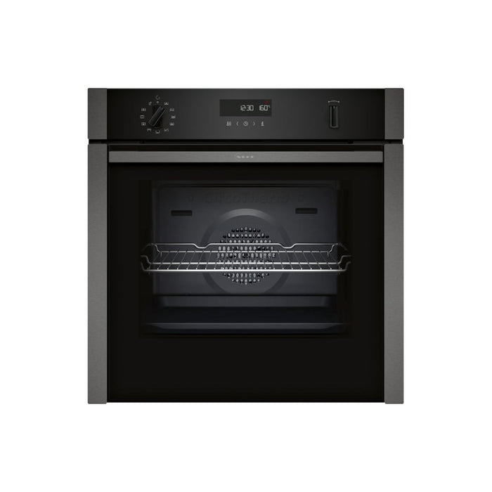 Neff N50 B6ACH7AG7B Single Slide&Hide Pyrolytic Oven - Unbeatable Bathrooms