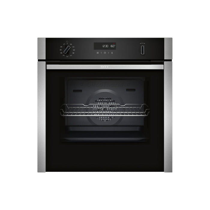 Neff N50 B6ACH7AG7B Single Slide&Hide Pyrolytic Oven - Unbeatable Bathrooms