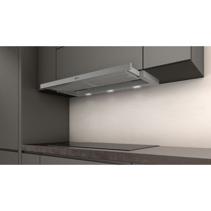 Neff N50 D49ED22N1B Telescopic Hood - Metallic Silver - Unbeatable Bathrooms