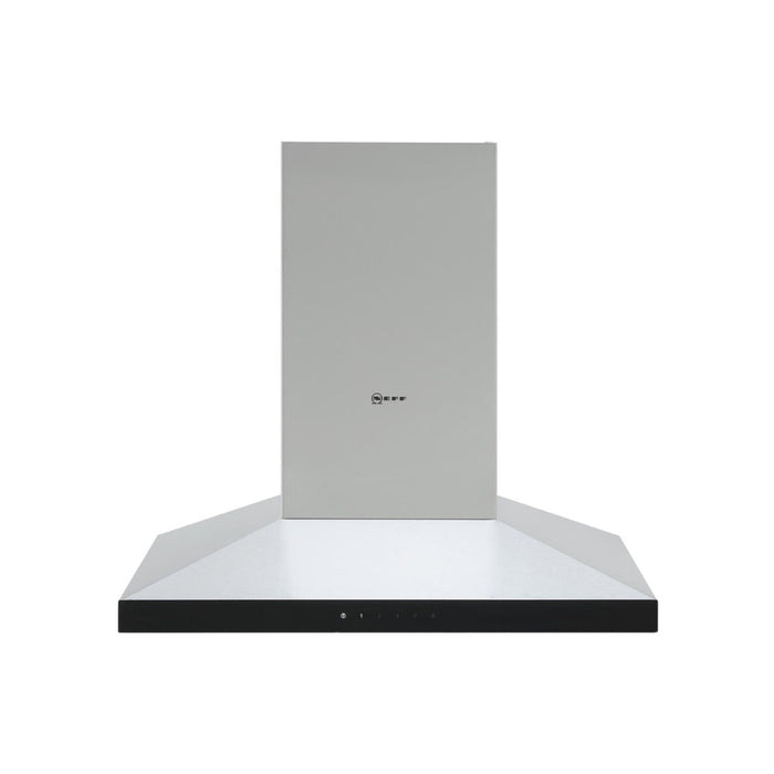 Neff N50 D64QFM1N0B Slim Pyramid Chimney Hood - St/Steel - Unbeatable Bathrooms