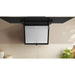 Neff N50 D85IFN1S0B 80cm Angled Chimney Hood - Black Glass - Unbeatable Bathrooms